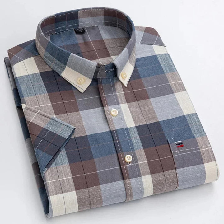 Herren Hemd | Elegant | Kurzarm | Sommer
