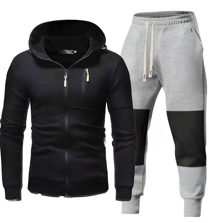 Herren Sportset | Trainingsjacke Jogginghose | Sportliche Kleider