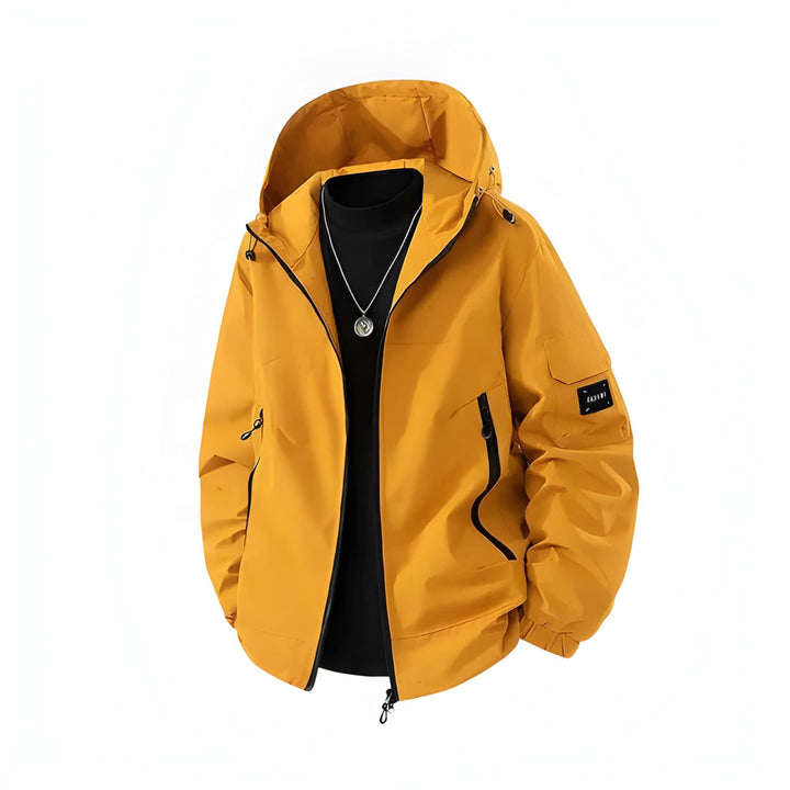 Winterjacke Herren | Ski Kapuzen Design | Sportliche Jacke Herren