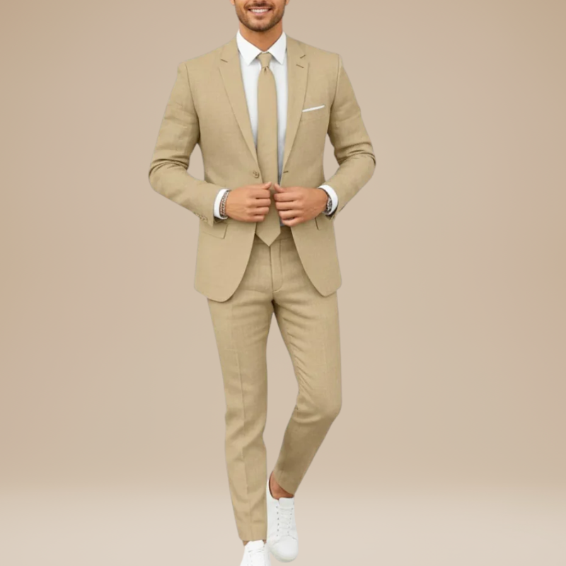 Herren Set | Slim Fit Zweiteiliges Kostüm | Kleider Urban