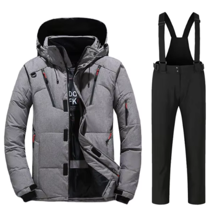 Herren Skijacke | Warmes Ski Set | Winterjacke Herren