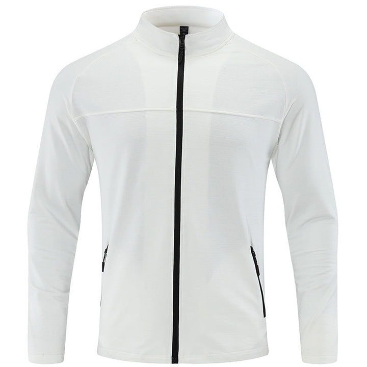 Herren Trainingsjacke | Sportlich Stil | Reißverschluss Design | Sommer