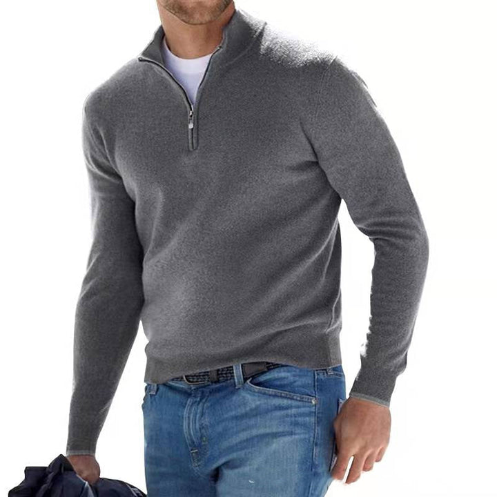 Herren Pullover | Halbzip Komfort Basic | Smart Daily Kleider