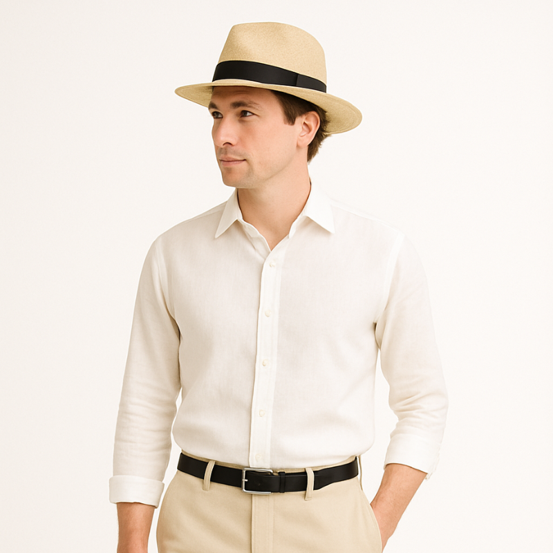 Herren Hut | Klassischer Panama Stil | Elegante Kleider