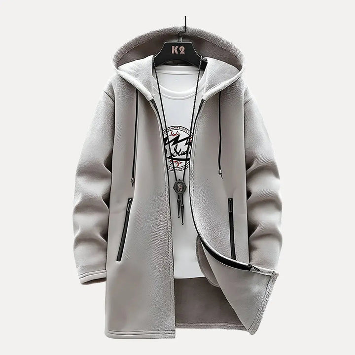 Winterjacke Herren | Langer Kapuzen Komfort | Modern Jacke Herren