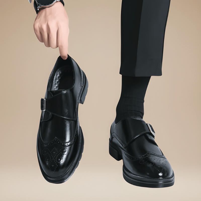 Schuhe Herren | Elegantes Monk Strap | Winterschuhe Herren