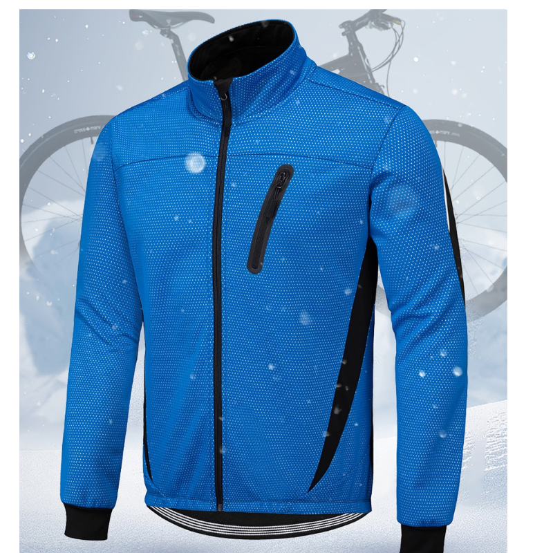 Winterjacke Herren | Winddichte Thermo Sportjacke | Jacke Herren