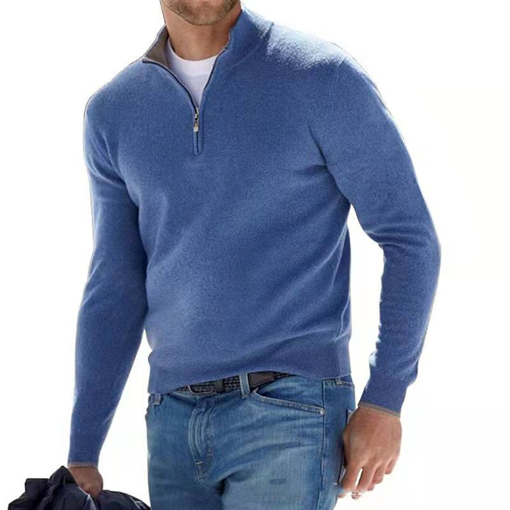 Herren Pullover | Halbzip Komfort Basic | Smart Daily Kleider
