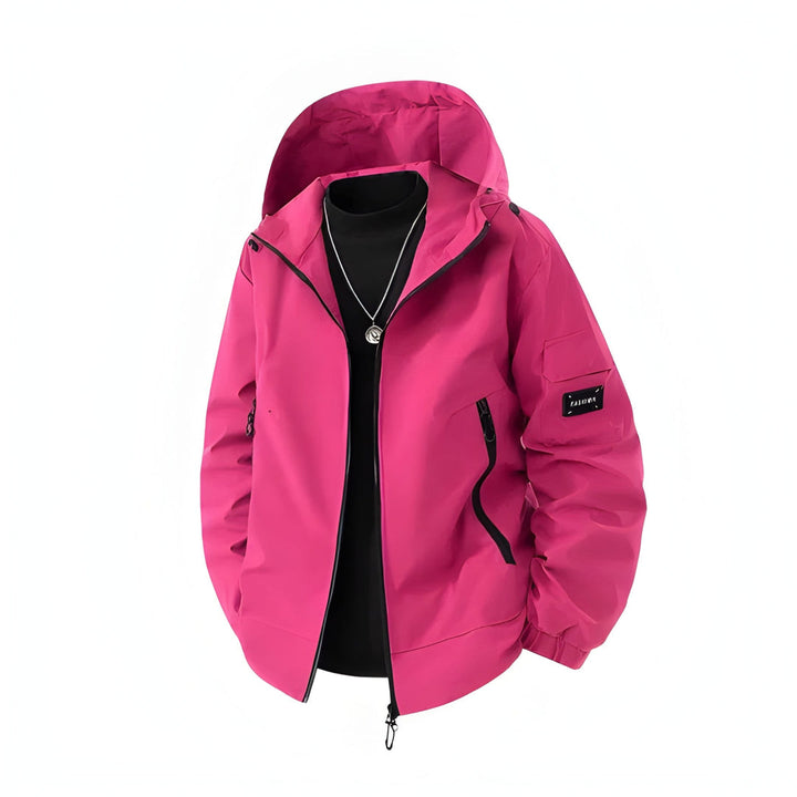 Winterjacke Herren | Ski Kapuzen Design | Sportliche Jacke Herren