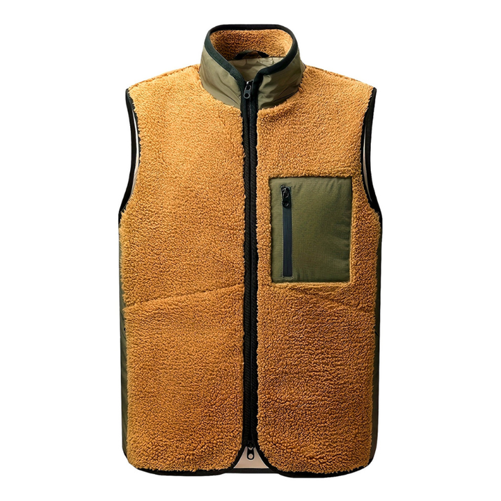 Weste Herren | Warme Weste Mit Reißverschluss | Casual Kleider