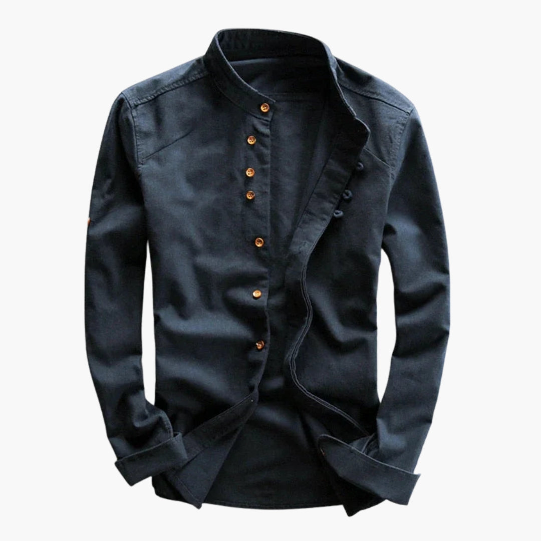 Herren Hemd | Elegant | Mit Knöpfen | Herbst