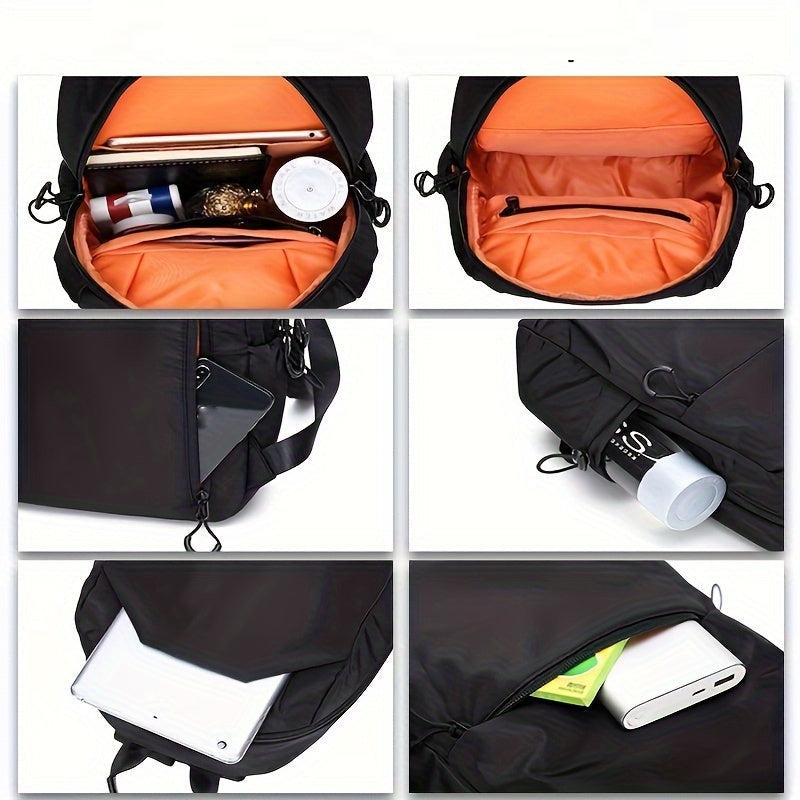 Herren Rucksack | Minimalistisch | Reißverschluss | Alltag