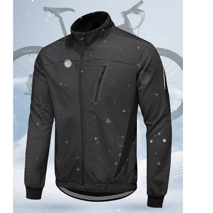 Winterjacke Herren | Winddichte Thermo Sportjacke | Jacke Herren