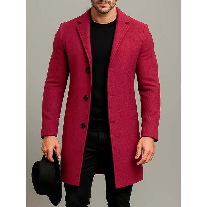 Jacke Herren | Eleganter Mantelstil | Trendy Winterjacke Herren