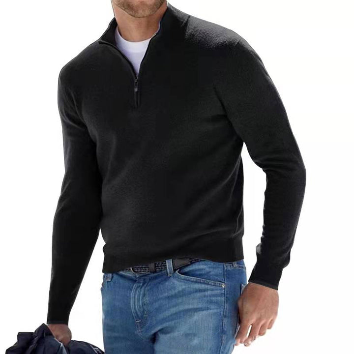 Herren Pullover | Halbzip Komfort Basic | Smart Daily Kleider