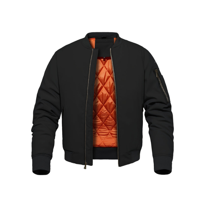 Winterjacke Herren | Bomberjacke Herren Stil | Klassisch Urban Look