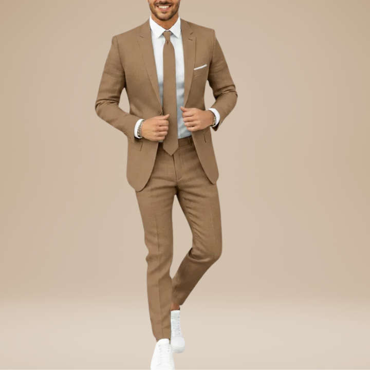 Herren Set | Slim Fit Zweiteiliges Kostüm | Kleider Urban