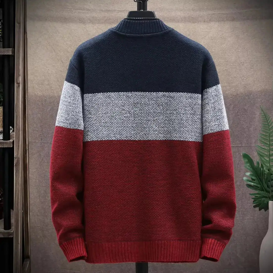 Cardigan Herren | Strickdesign Reißverschluss | Modern Kleider Look