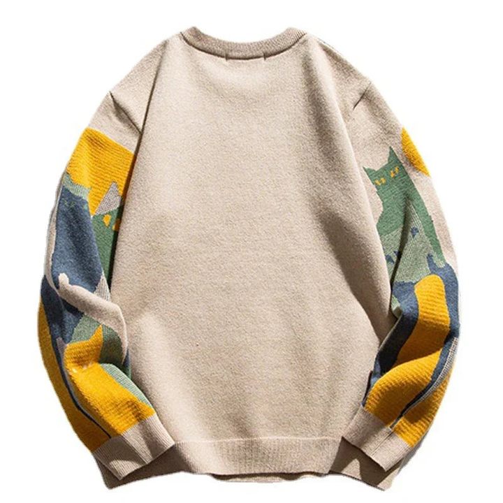Pullover Herren | Cartoon-Motiv | Warme Kleider