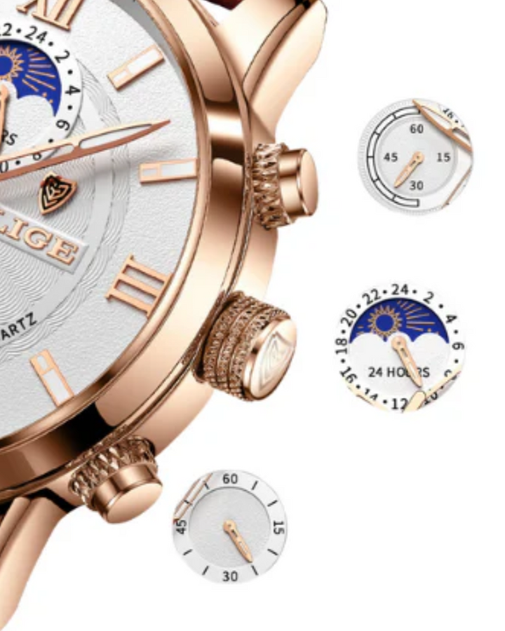 Herren Uhr | Elegant Klassisch | Mit Datumsanzeige | Sommer