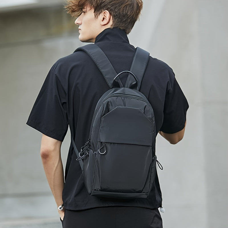 Herren Rucksack | Minimalistisch | Reißverschluss | Alltag