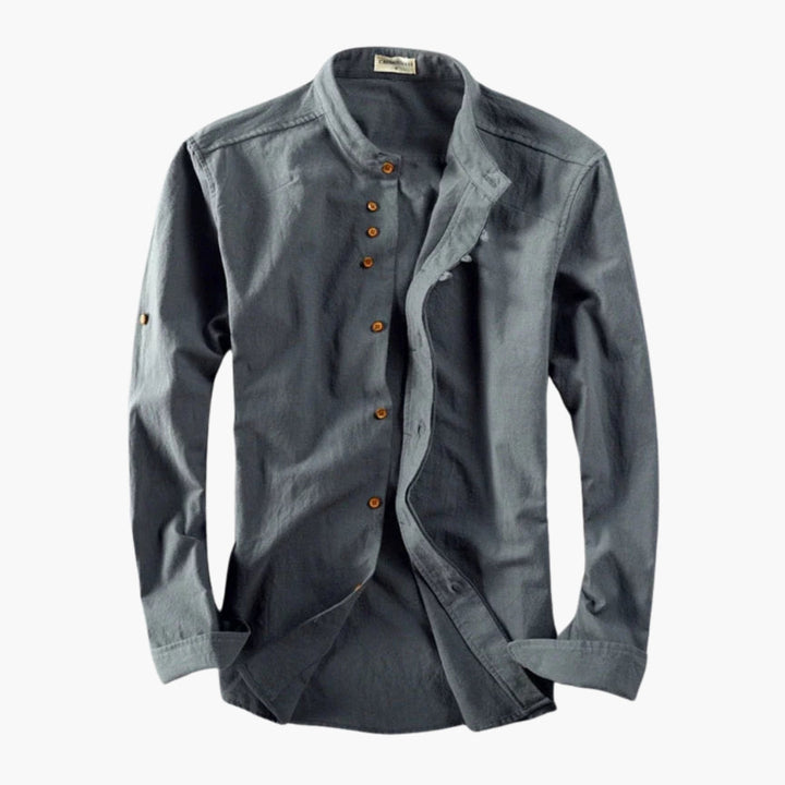Herren Hemd | Elegant | Mit Knöpfen | Herbst