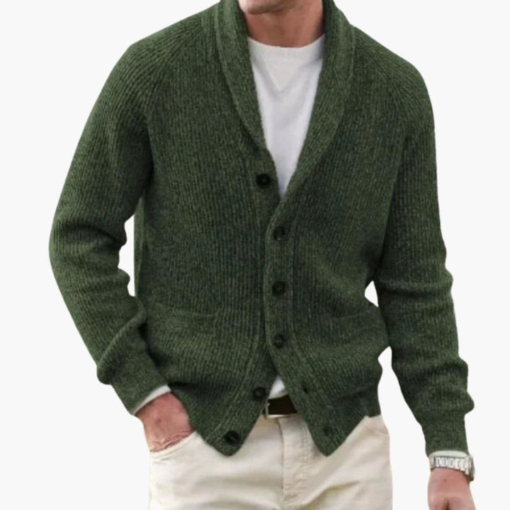 Cardigan Herren | Sjaalkragen Optik Warm | Classic Winter Kleider
