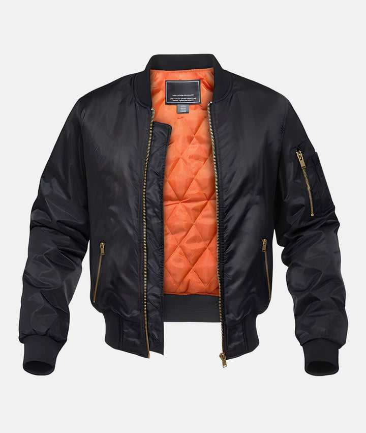 Jacke Herren | Klassische Gewatteerde Bomberjacke | Winterjacke Herren Stil