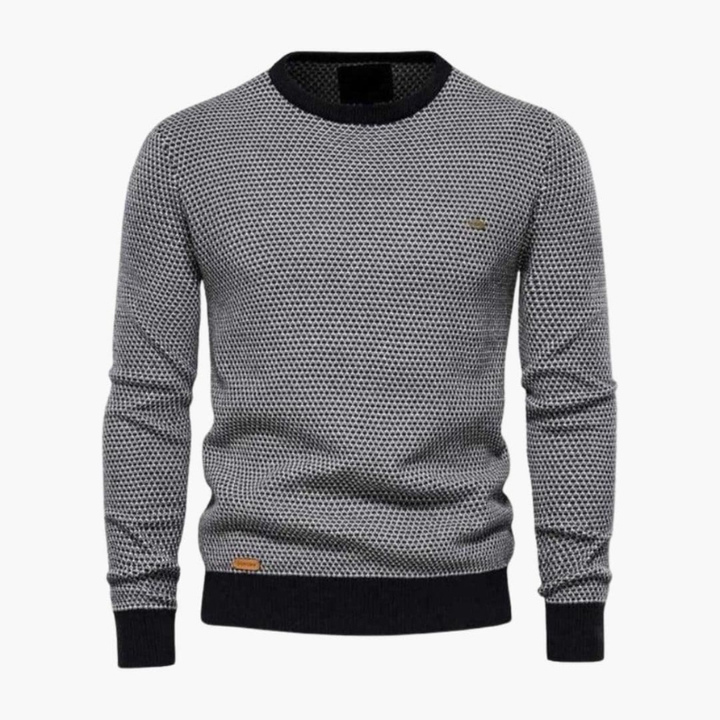 Pullover Herren | Feines Strickmuster | Elegant Strickpullover Herren