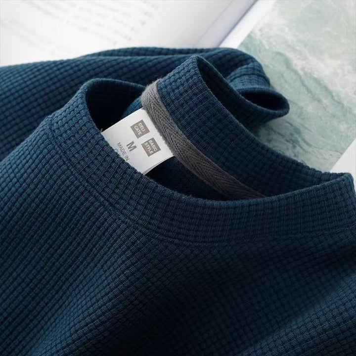 Herren T-Shirt | Slimfit | Waffelstruktur | Sommer