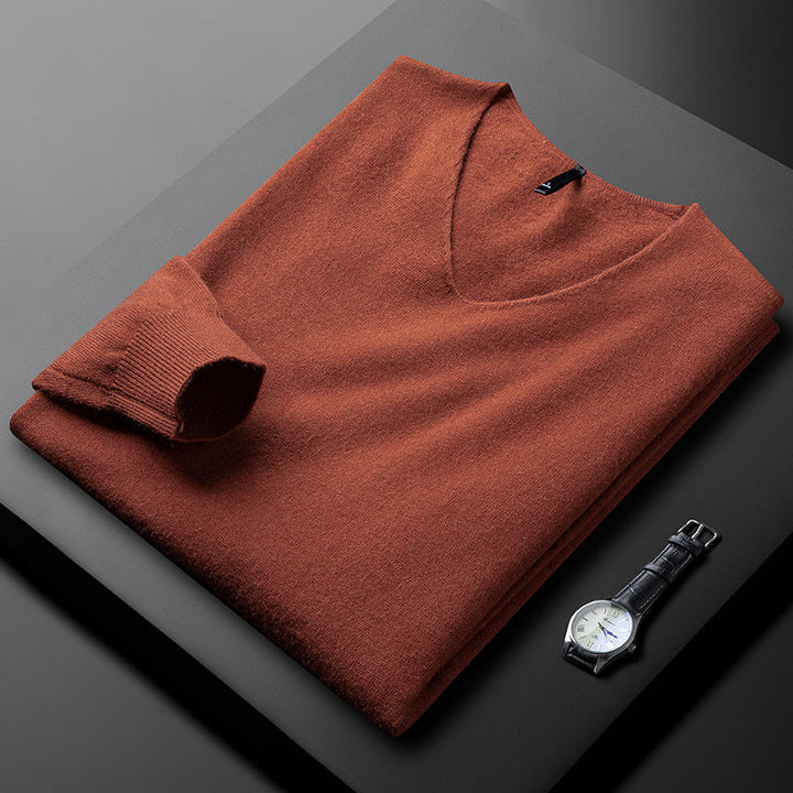Herren Pullover | Getailleerd | V-Ausschnitt | Sommer