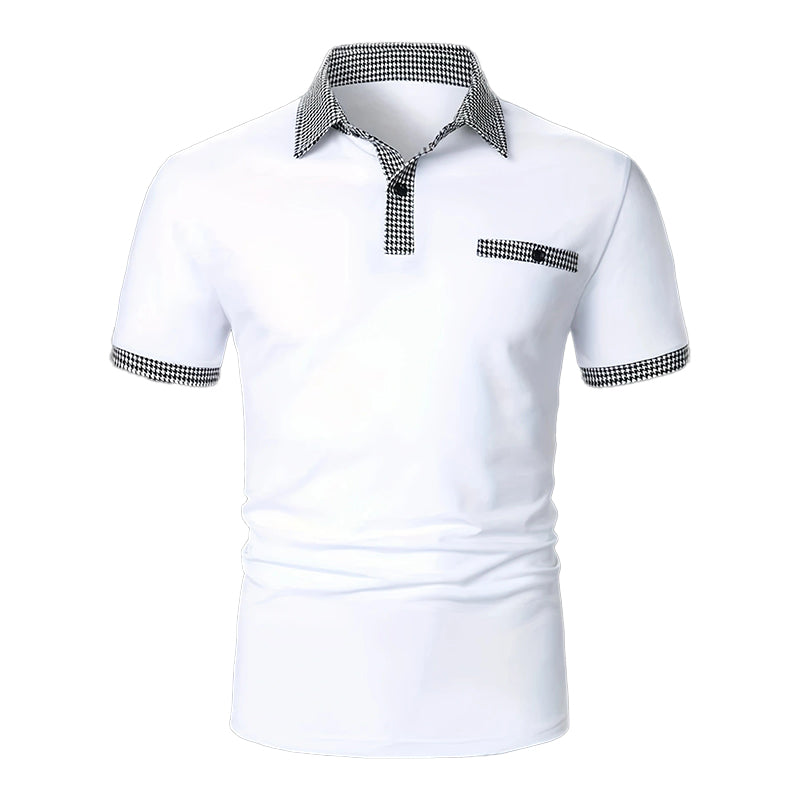 Herren Polohemd | Schmale Passform | Mit Knopfleiste | Sommer