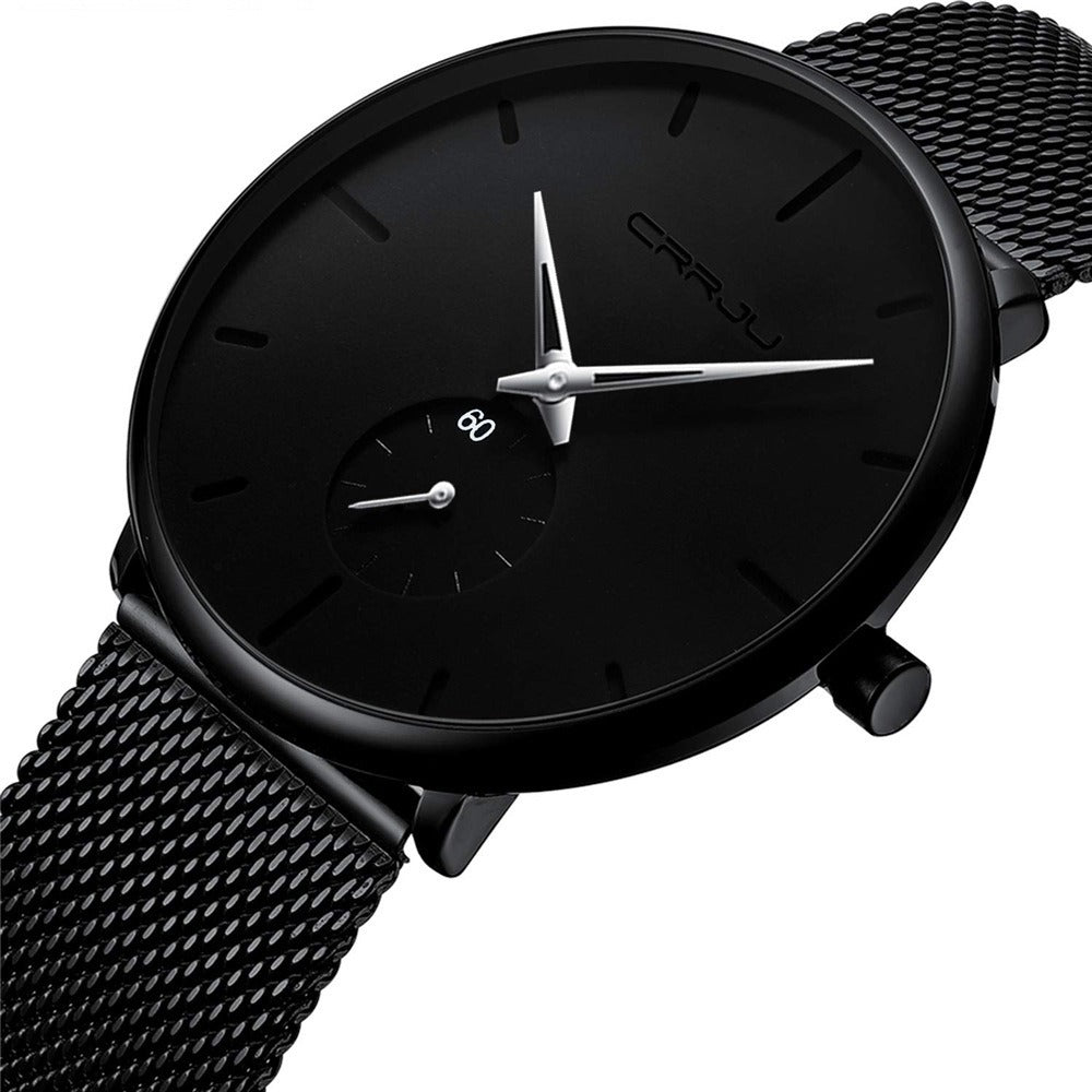 Herren Uhr | Minimalistisch | Meshband | Sommer Pulse