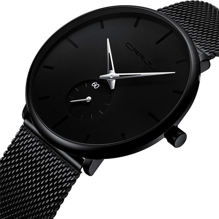 Herren Uhr | Minimalistisch | Meshband | Sommer Pulse