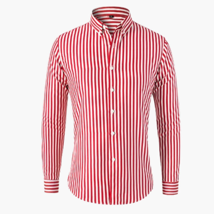 Herren Hemd | Slimfit | Streifenmuster | Sommer