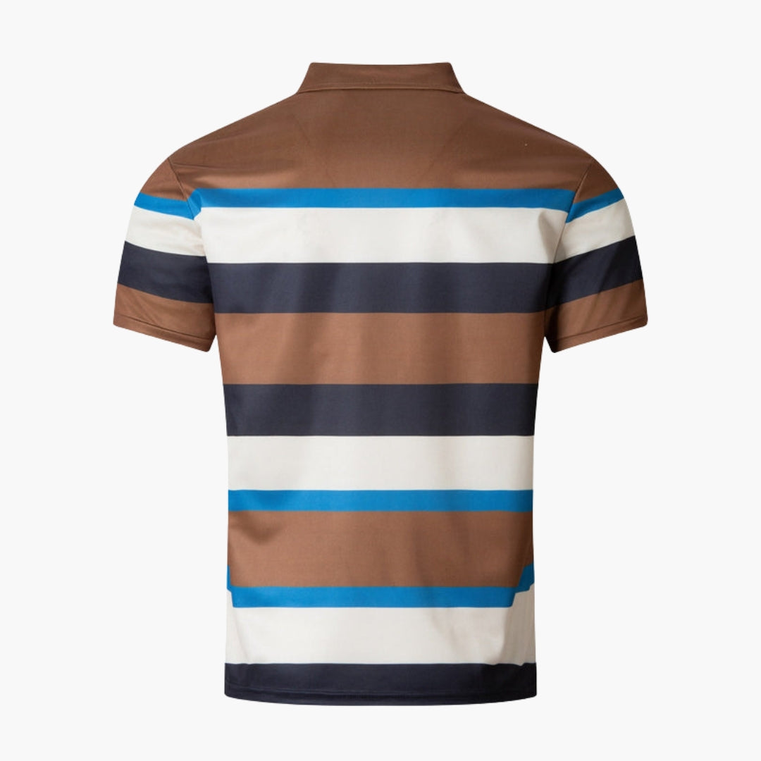 Herren Poloshirt | Slimfit | Streifenmuster | Sommer