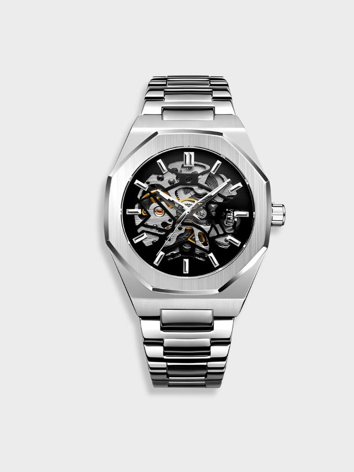 Herren Uhr | Elegant Stil | Analog Anzeige | Chrono Statement