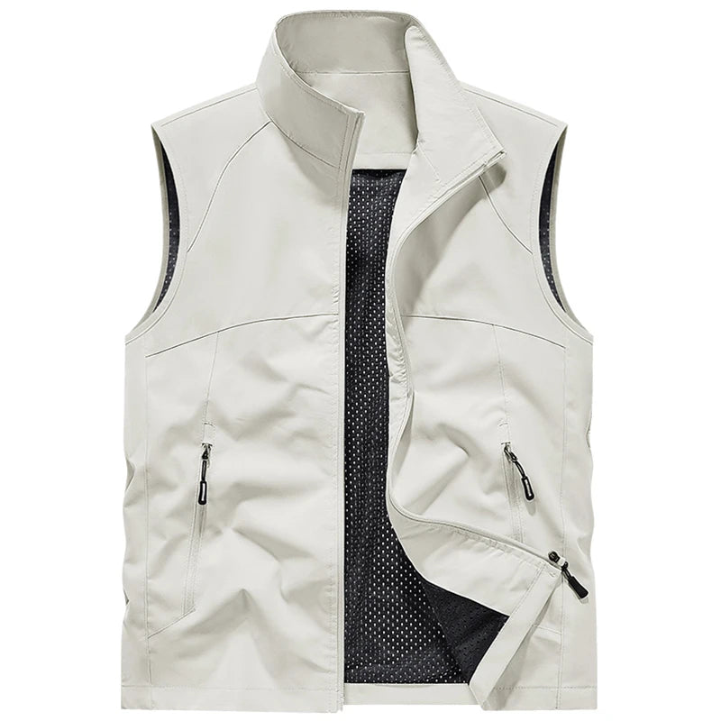 Herren Bodywarmer | Sportlich | Mit Reißverschluss | Sommer