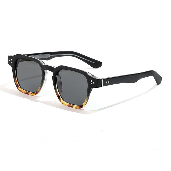 Herren Sonnenbrille | Transparentes Gestell | Verlaufsgläser | Sommer
