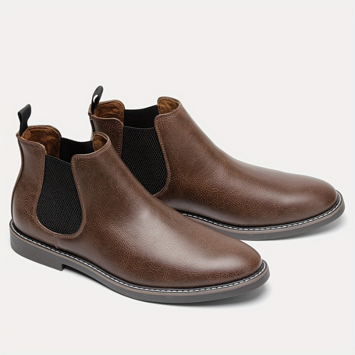 Winterstiefel Herren | Zweifarbiger Schaft | Rutschfeste Schuhe