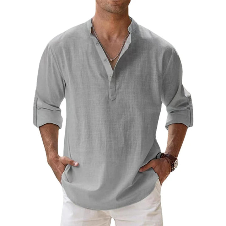 Herren Hemd | Straight | Mit Knöpfen | Sommer