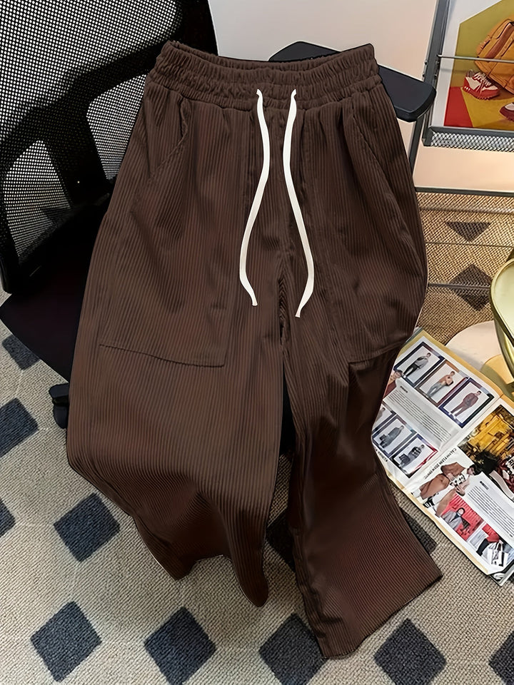 Herren Hose | Wijde pijpen | Schlupfmodell | Sommer