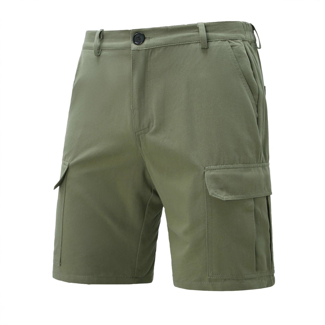Herren Shorts | Straight | Mit Knopfverschluss | Sommer