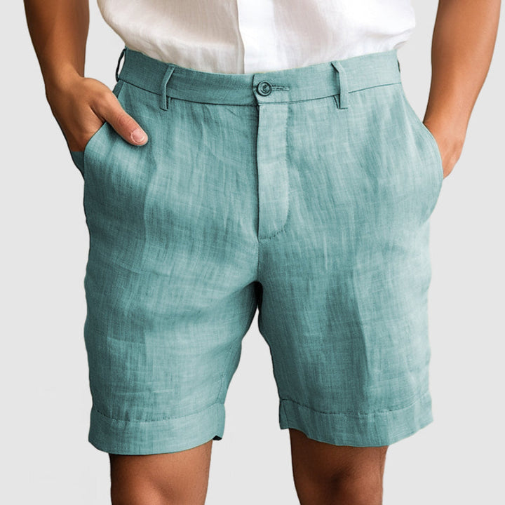 Herren Shorts | Straight | Mit Knopf | Sommer