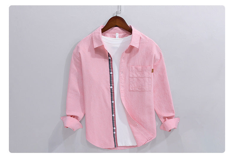 Herren Hemd | Oversized | Mit Knöpfen | Sommer