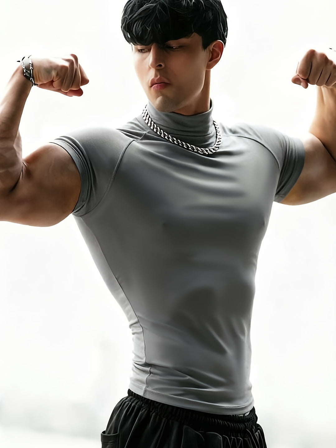 Herren Sportshirt | Slimfit | Kurze Ärmel | Sommer