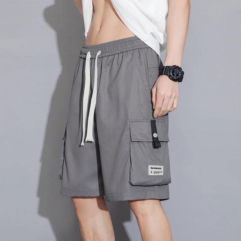 Herren Cargo Shorts | Oversized | Mit Kordelzug | Sommer
