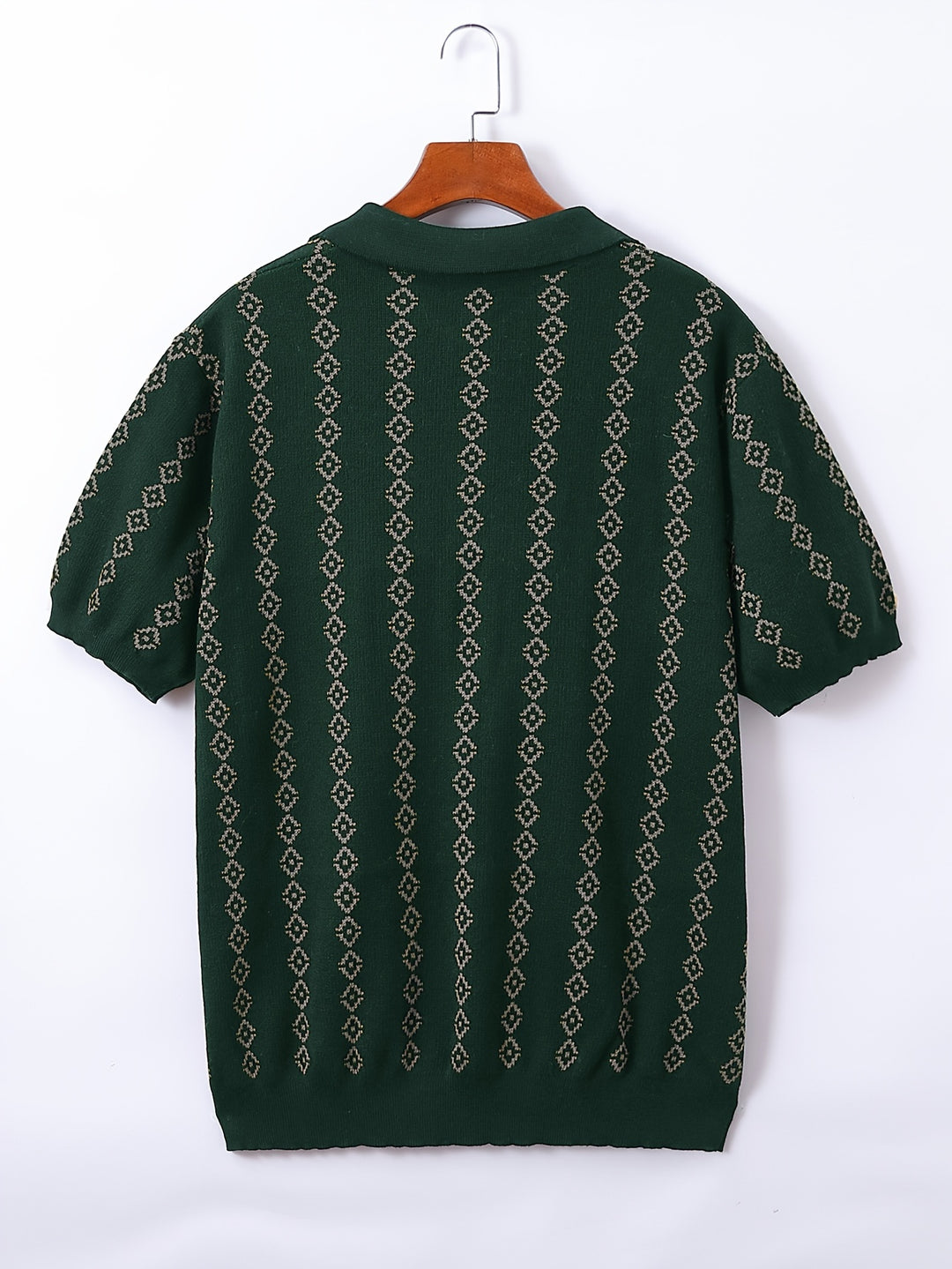 Herren Poloshirt | Gerade Passform | Strukturmuster | Sommer