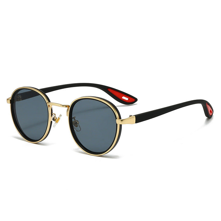 Herren Sonnenbrille | Retro Stil | Runde Gläser | Urban Sommer