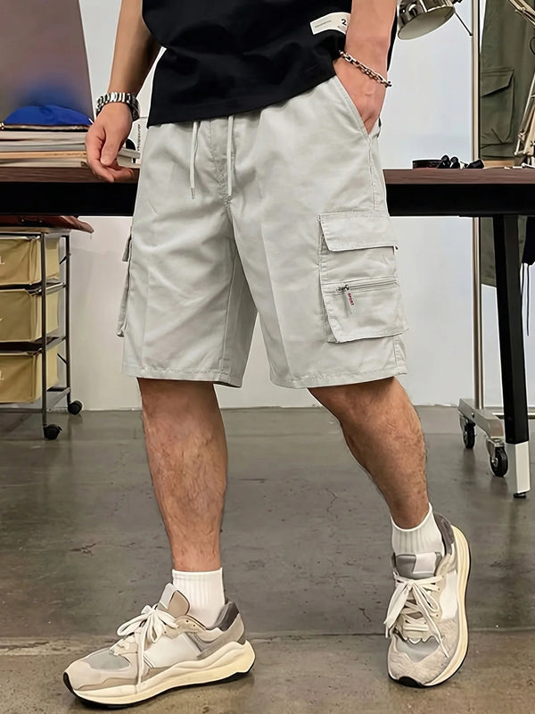 Herren Shorts | Cargo | Mit Kordelzug | Sommer